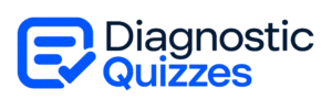 Diagnostic Quizzes logo with lighter typography
